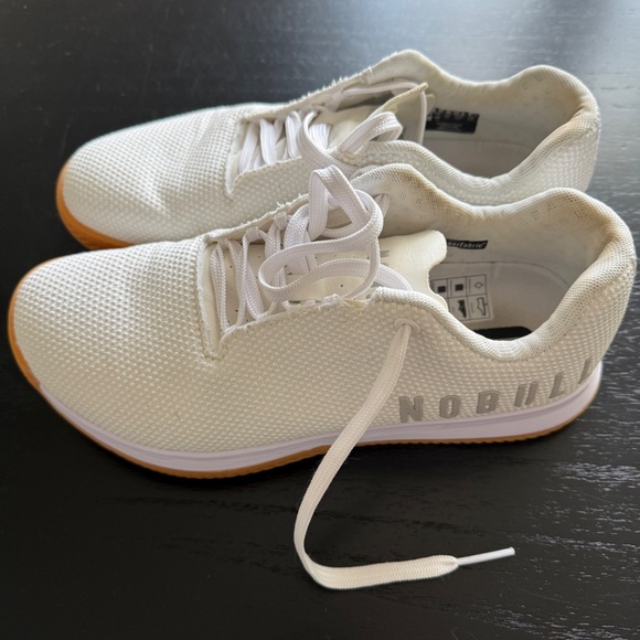NOBULL Cross Trainer/Pickleball White Size 9 - Picture 2 of 3